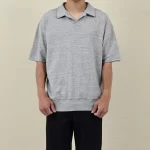 Dubble Works Cut Off Sleeve Sweat Polo - Asst. Colours - Image 4