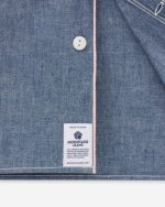Momotaro Jeans (MMLS3000) Triple Stitch LS Chambray Shirt SP - Image 9