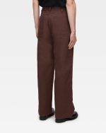 Momotaro Jeans (MMPT6004) Brown Duck Double Knee Pants - Image 3