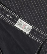 Sugar Cane & Co. Lot SC29585 / Fiction Romance 5oz Black Wabash Stripe Work Shirt - Image 7