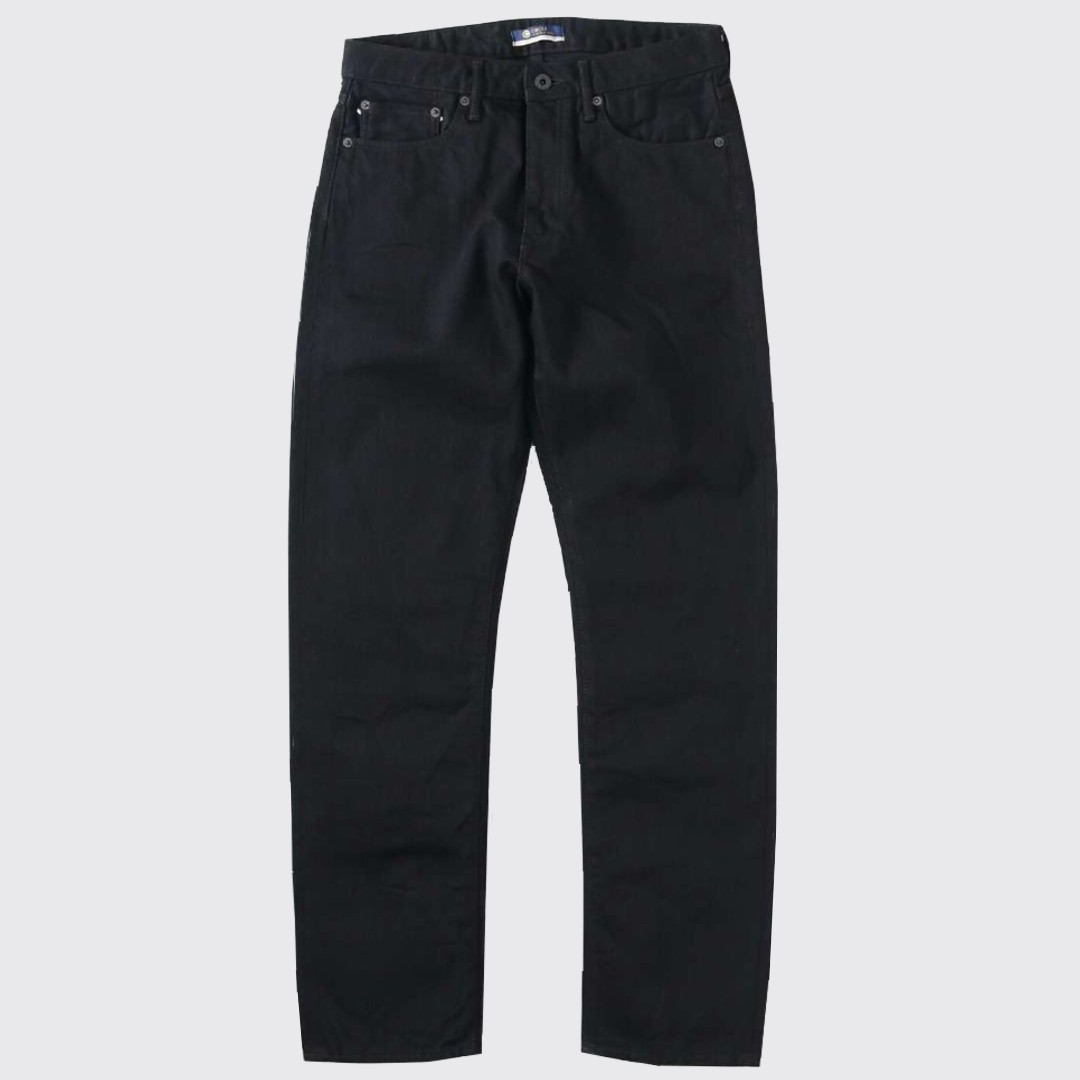 jbj j414 1 Japan Blue Jeans (J414) 14oz. Black Classic Straight - Image 1