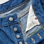 Pure Blue Japan (GRE-003) 14oz Greencast Indigo Regular Straight - Image 4