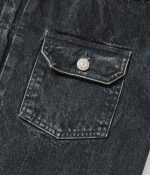 Sugar Cane & Co. Lot SC15650H / 14.25oz. Black Denim Jacket 1953 Aged Model-38 - Image 6