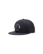 H.W. Dog Snapback Box Cap - Black