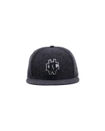 H.W. Dog Snapback Box Cap - Black - Image 2