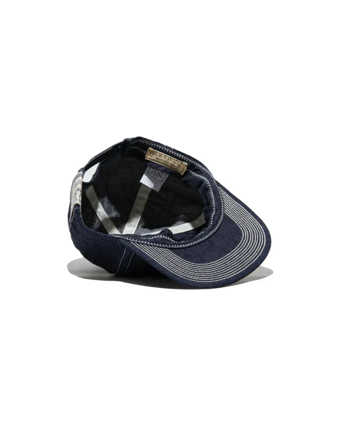 H.W. Dog Trucker Cap Denim - Indigo - THE DENIM STORE
