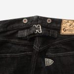 Graph Zero Skein Dying Heritage Jeans - Black - Image 9