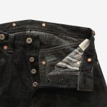 Graph Zero Skein Dying Heritage Jeans - Black - Image 5