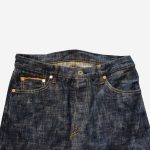 Graph Zero Skein Dying Slim Jeans - Indigo - Image 6