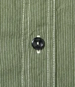 Sugar Cane & Co. Lot SC25511 / Jean Cord LS Work Shirt - Olive - Image 3