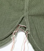 Sugar Cane & Co. Lot SC25511 / Jean Cord LS Work Shirt - Olive - Image 6