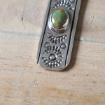 Barns Outfitters (BR-7004W) NORTH WORKS Sunrays Turquoise Pendant - Image 2