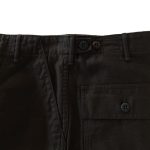 OrSlow 5032 Fatigue Pants Slim Fit - Black - Image 4
