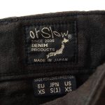 OrSlow 5032 Fatigue Pants Slim Fit - Black - Image 5