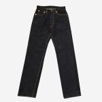 Pure Blue Japan (XX-002) 14oz Selvedge Denim Piped Straight-OFF