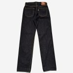 Pure Blue Japan (XX-002) 14oz Selvedge Denim Piped Straight-OFF - Image 2