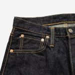 Pure Blue Japan (XX-002) 14oz Selvedge Denim Piped Straight-OFF - Image 5