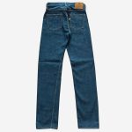 Pure Blue Japan (GRE-003) 14oz Greencast Indigo Regular Straight - Image 2