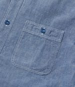 Buzz Rickson's Lot BR35856 / Blue Chambray SS Work Shirt - Image 5