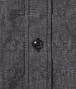 Sugar Cane & Co. Lot SC39307 / Black Chambray SS Work Shirt - Image 4