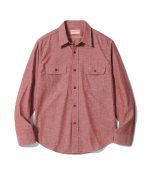 Sugar Cane & Co. Lot SC29682 / Red Chambray LS Work Shirt
