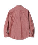 Sugar Cane & Co. Lot SC29682 / Red Chambray LS Work Shirt - Image 2