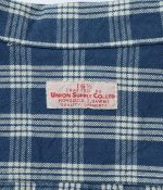 Sun Surf Lot US15901 / Union Supply Palaka Check Shirt Blouse - Image 3