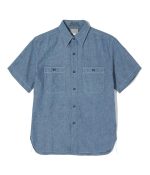 Buzz Rickson's Lot BR35856 / Blue Chambray SS Work Shirt