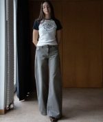 Nudie Jeans Co. Sonic Sue Foggy Grey - Image 6