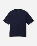 Momotaro Jeans (MMTS6023) Indigo Yarn Dyed Tee - Tokuno Blue - Image 2