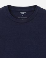 Momotaro Jeans (MMTS6023) Indigo Yarn Dyed Tee - Tokuno Blue - Image 4