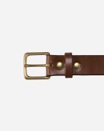 Momotaro Jeans (MMGD1001) Leather Belt Benz - 2 Colours - Image 5