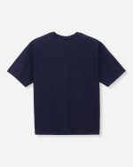 Momotaro Jeans (MMTS6008) Indigo Yarn Dyed Tee - Alphabet Front - Image 3