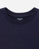 Momotaro Jeans (MXTS6002) Indigo Yarn Dyed Tee - Discharge Print - Image 2