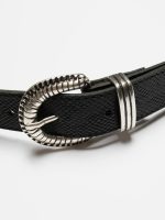 Nudie Jeans Co. Faux Reptile Leather Belt - Image 3