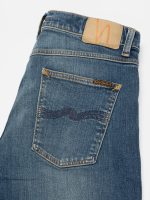 Nudie Jeans Co. Solid Ollie Blue Dawn - Image 3