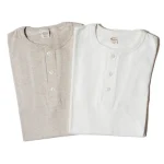 Warehouse & Co. Lot 4601H / Plain Henley Neck Tee - Asst. Colours - Image 6