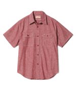 Sugar Cane & Co.  Lot SC39703 /  Red Chambray Shirt (Short Sleeve)