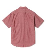 Sugar Cane & Co.  Lot SC39703 /  Red Chambray Shirt (Short Sleeve) - Image 2