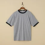Dubble Works Plain Ringer Tee - Asst. Colour - Image 2