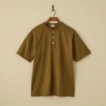 Dubble Works 7.7oz Mid Weight Henley Neck Tee - Asst. Colours