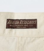 Buzz Rickson's Lot BR42635 / Trousers, Working, White Twill - Image 3
