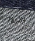 Buzz Rickson's Lot BR42637 / U.S. Marine Corps. M-1944 Denim Pants (Short Length) - Image 4