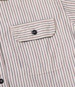 Sugar Cane & Co. Lot SC39306 / Dobby Stripe Work Shirt (Short Sleeve) - Image 5