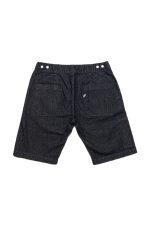Pure Blue Japan (SP-1191-D) 10oz Double Pocket Work Shorts - Image 2