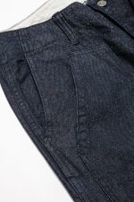 Pure Blue Japan (SP-1191-D) 10oz Double Pocket Work Shorts - Image 6