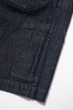 Pure Blue Japan (SP-1191-D) 10oz Double Pocket Work Shorts - Image 7