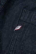 Pure Blue Japan (SP-1191-D) 10oz Double Pocket Work Shorts - Image 3
