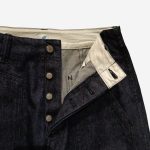 Pure Blue Japan (LP-1191-D) 10oz Double Pocket Work Pants - Image 4