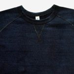 Pure Blue Japan (5411-ID) 11oz Indigo Dye Super Heavy Weight Raglan Tee - Image 3